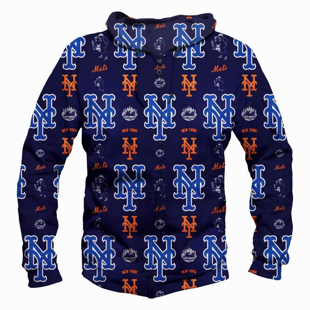 New York Mets - 3D Hoodie, Zip-Up, Sweatshirt, T-Shirt