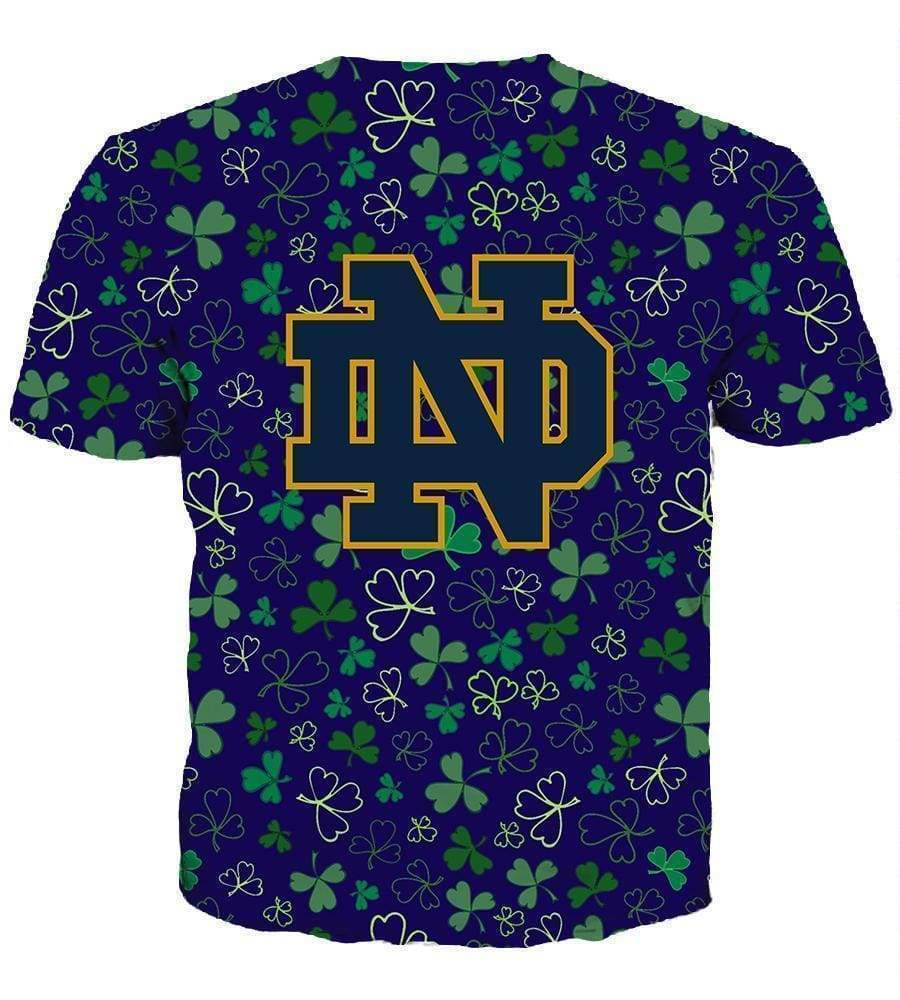 Notre Dame Fighting Irish - 3D Hoodie, Zip-Up, Sweatshirt, T-Shirt