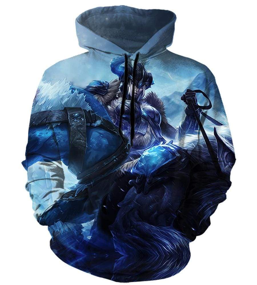 League of Legends Nunu Hoodies - Pullover Black Hoodie