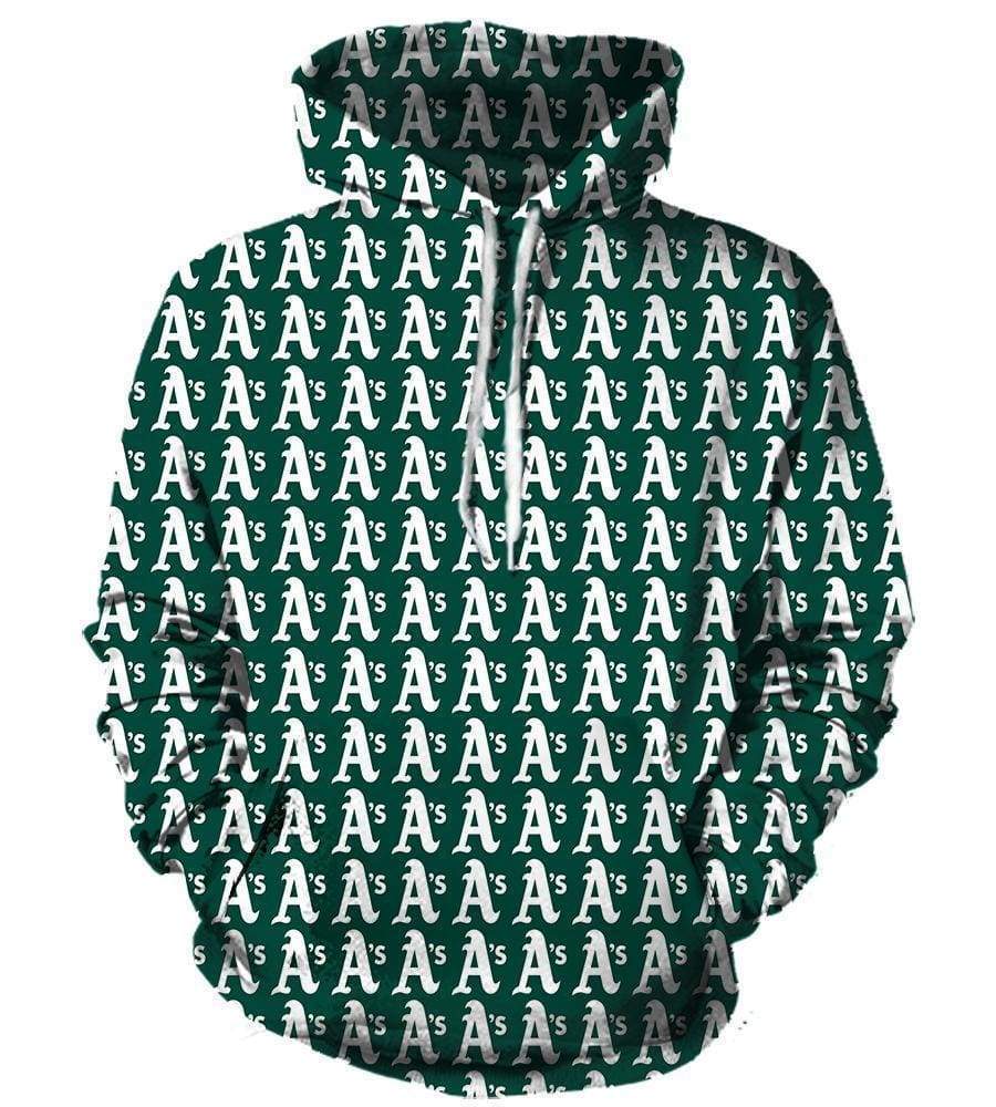 Oakland Athletics - 3D Hoodie, Zip-Up, Sweatshirt, T-Shirt #2