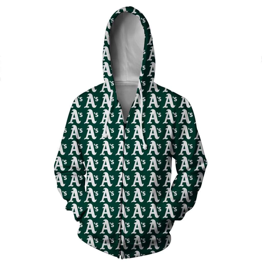 Oakland Athletics - 3D Hoodie, Zip-Up, Sweatshirt, T-Shirt #2