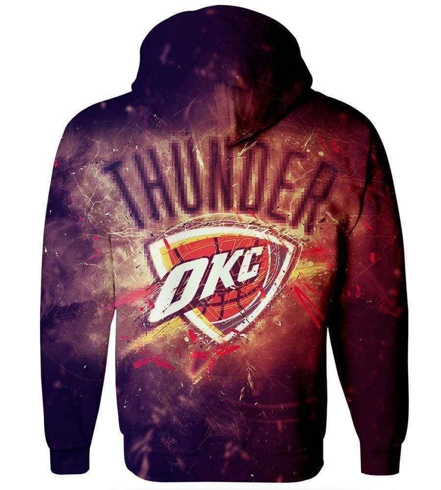 Oklahoma City Thunder - 3D Hoodie, Zip-Up, Sweatshirt, T-Shirt