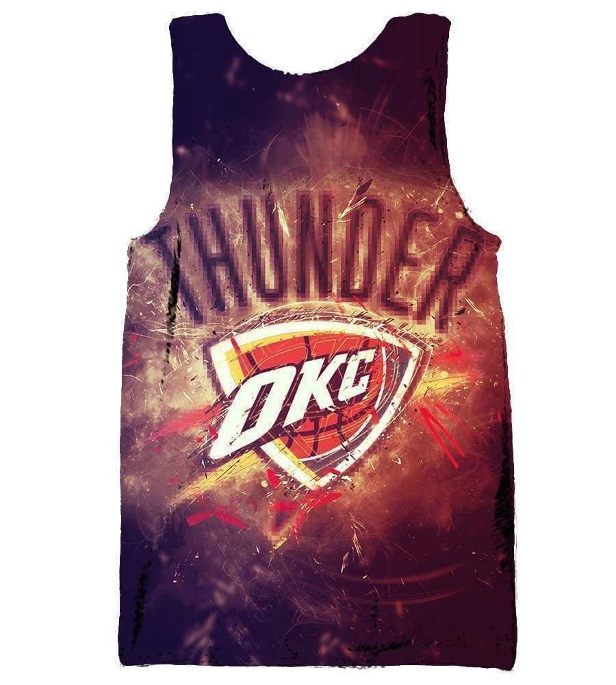 Oklahoma City Thunder - 3D Hoodie, Zip-Up, Sweatshirt, T-Shirt