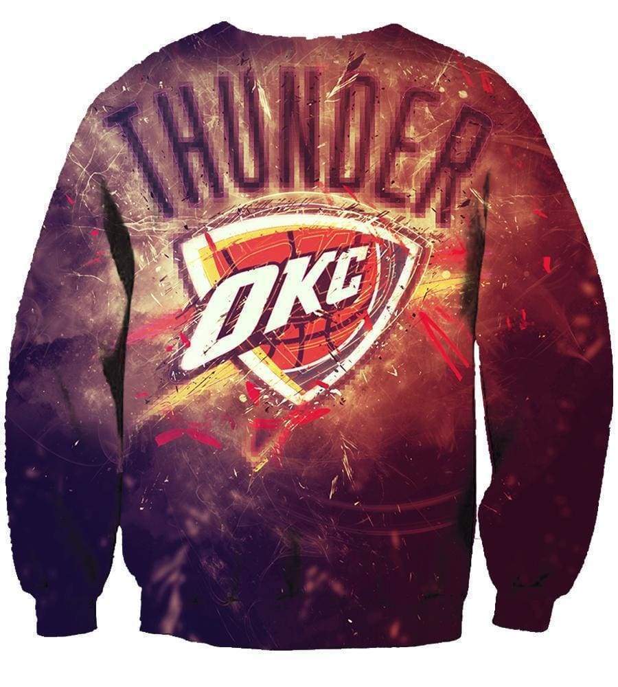 Oklahoma City Thunder - 3D Hoodie, Zip-Up, Sweatshirt, T-Shirt