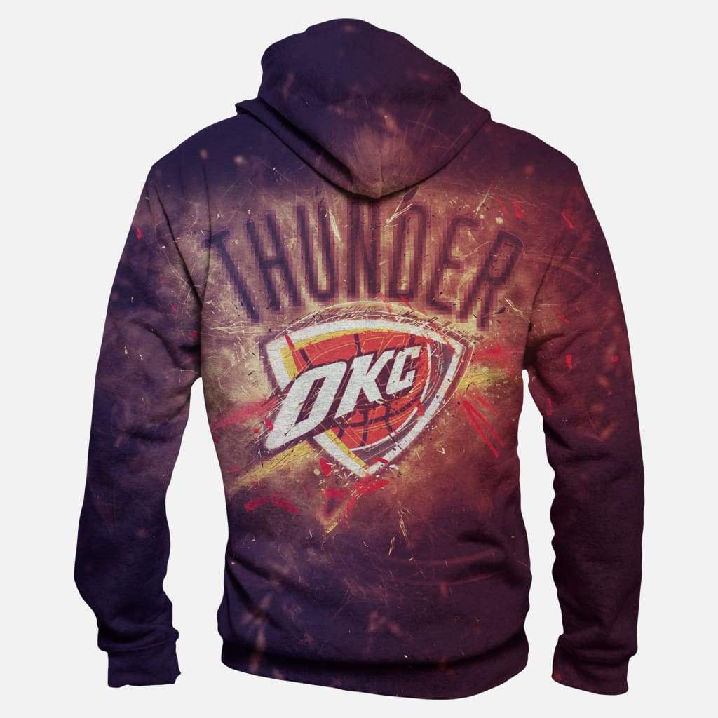 Oklahoma City Thunder - 3D Hoodie, Zip-Up, Sweatshirt, T-Shirt