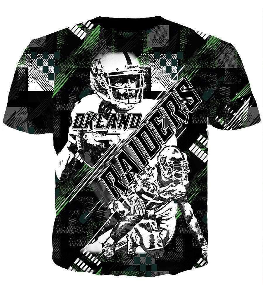 Football Okland Raiders Sweatshirts - Sport Football Black Sweatshirt