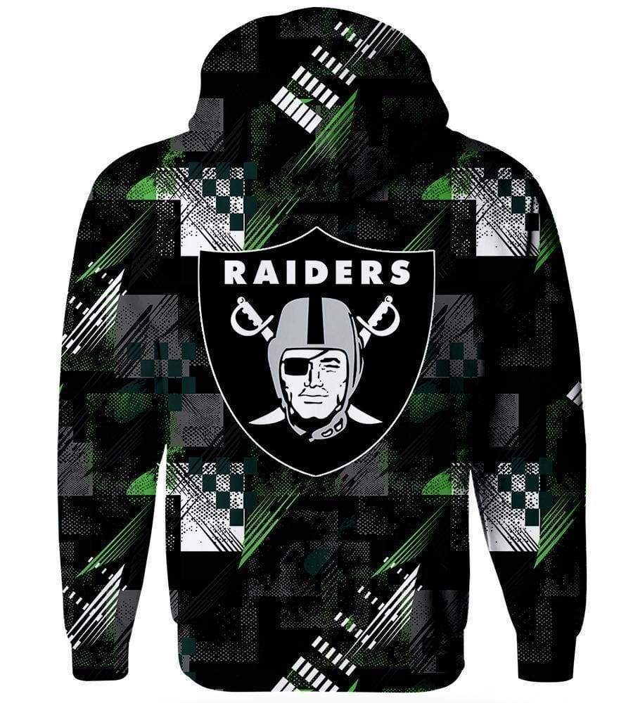 Football Okland Raiders Sweatshirts - Sport Football Black Sweatshirt