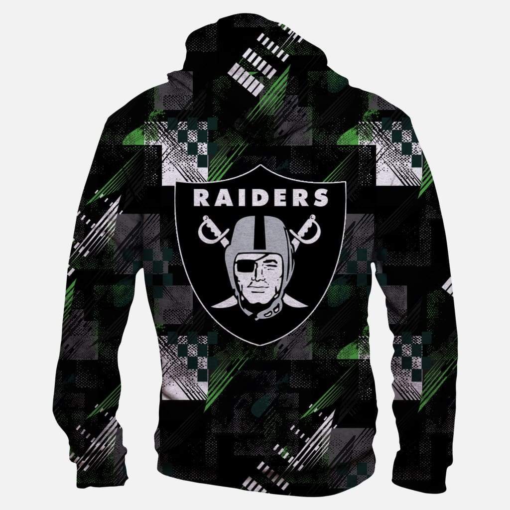 Football Okland Raiders Sweatshirts - Sport Football Black Sweatshirt