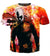 One Punch Man Hoodies - Pullover Red 3D Hoodie