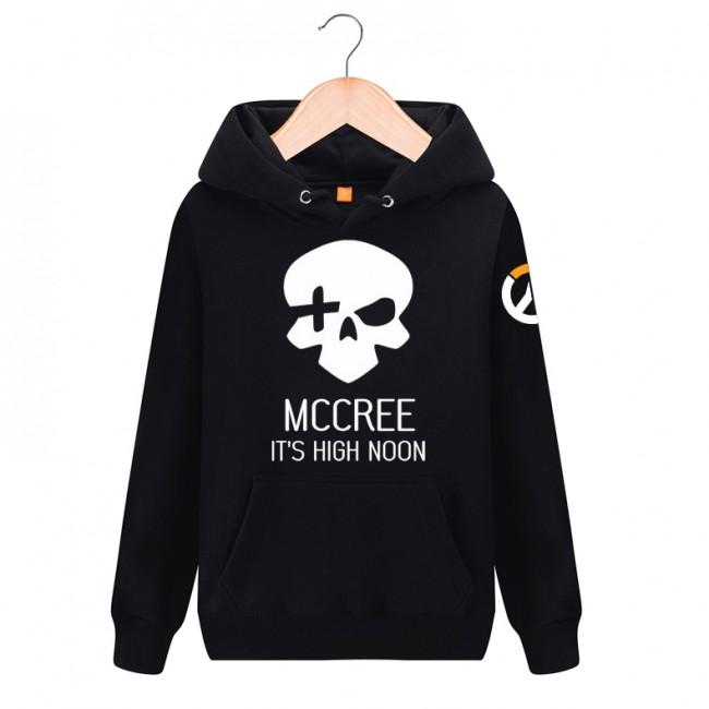 Overwatch Mccree Hoodies - Pullover Black  Hoodie