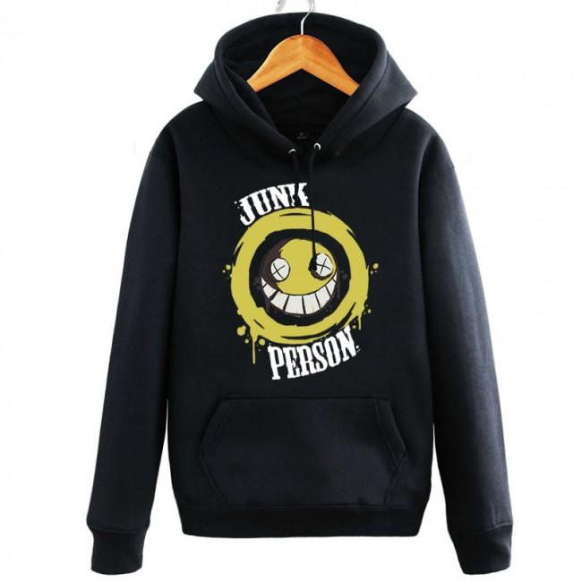 Overwatch Junkrat Hoodies - Pullover Black Hoodie