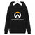 Overwatch Logo Design  Hoodies - Zip Up Black Hoodie