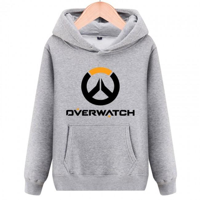 Overwatch Logo Design  Hoodies - Zip Up Black Hoodie