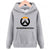 Overwatch Logo Design  Hoodies - Zip Up Black Hoodie