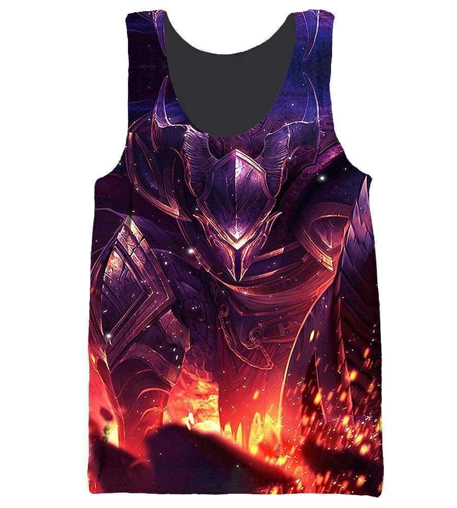 League Of Legend Pantheon Hoodies - Pullover Black Hoodie