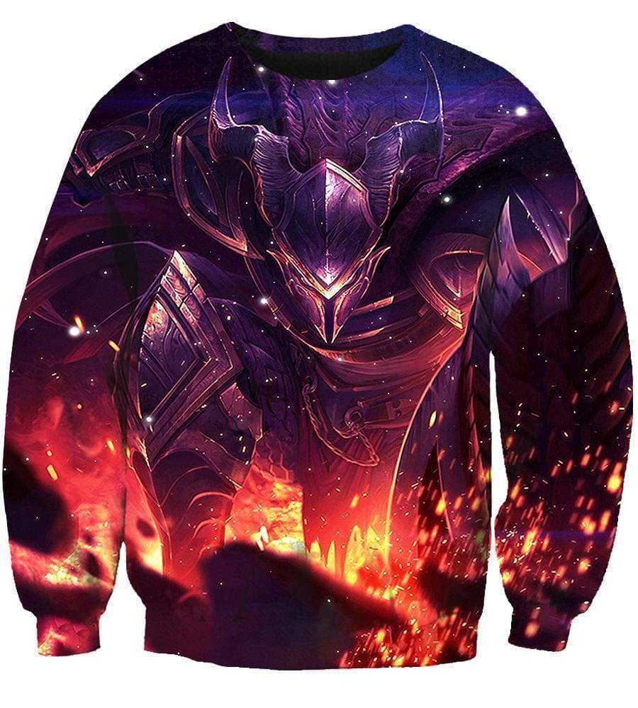League Of Legend Pantheon Hoodies - Pullover Black Hoodie