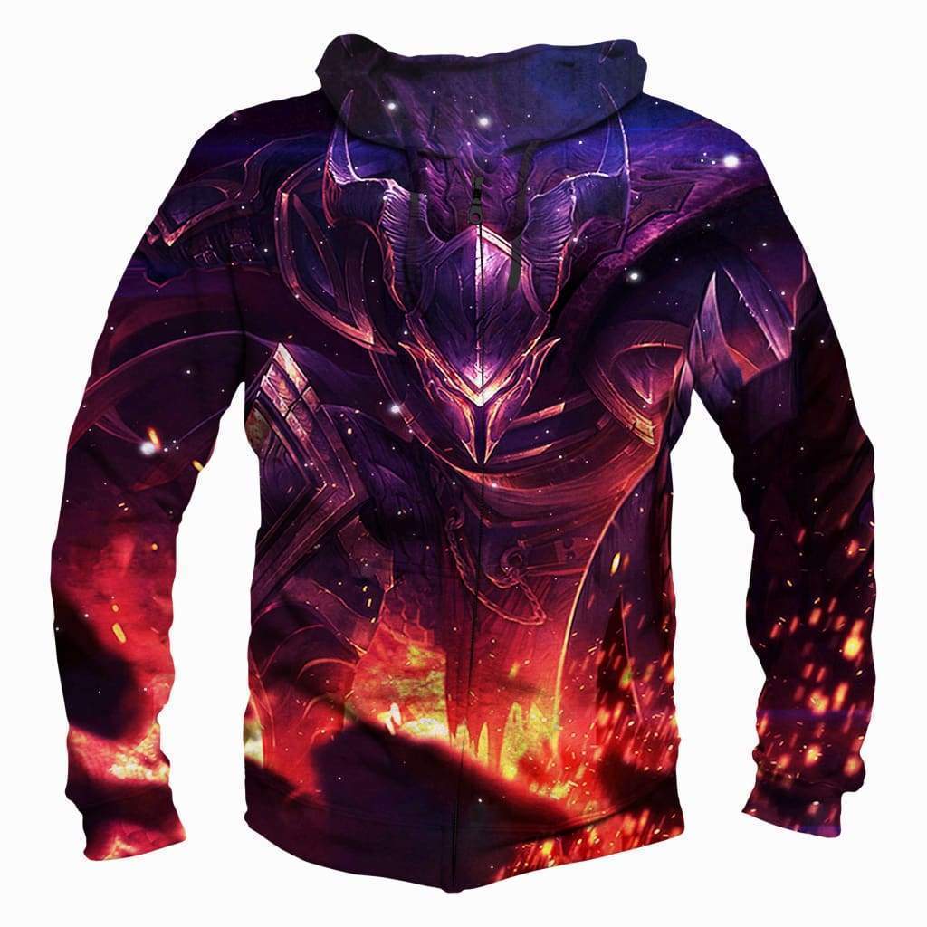League Of Legend Pantheon Hoodies - Pullover Black Hoodie