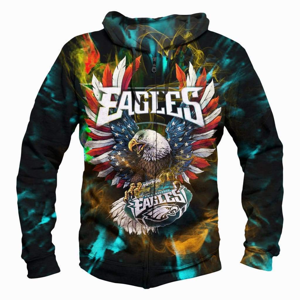 Philadelphia Eagles - 3D Hoodie, Zip-Up, Sweatshirt, T-Shirt - HoodiesBuy