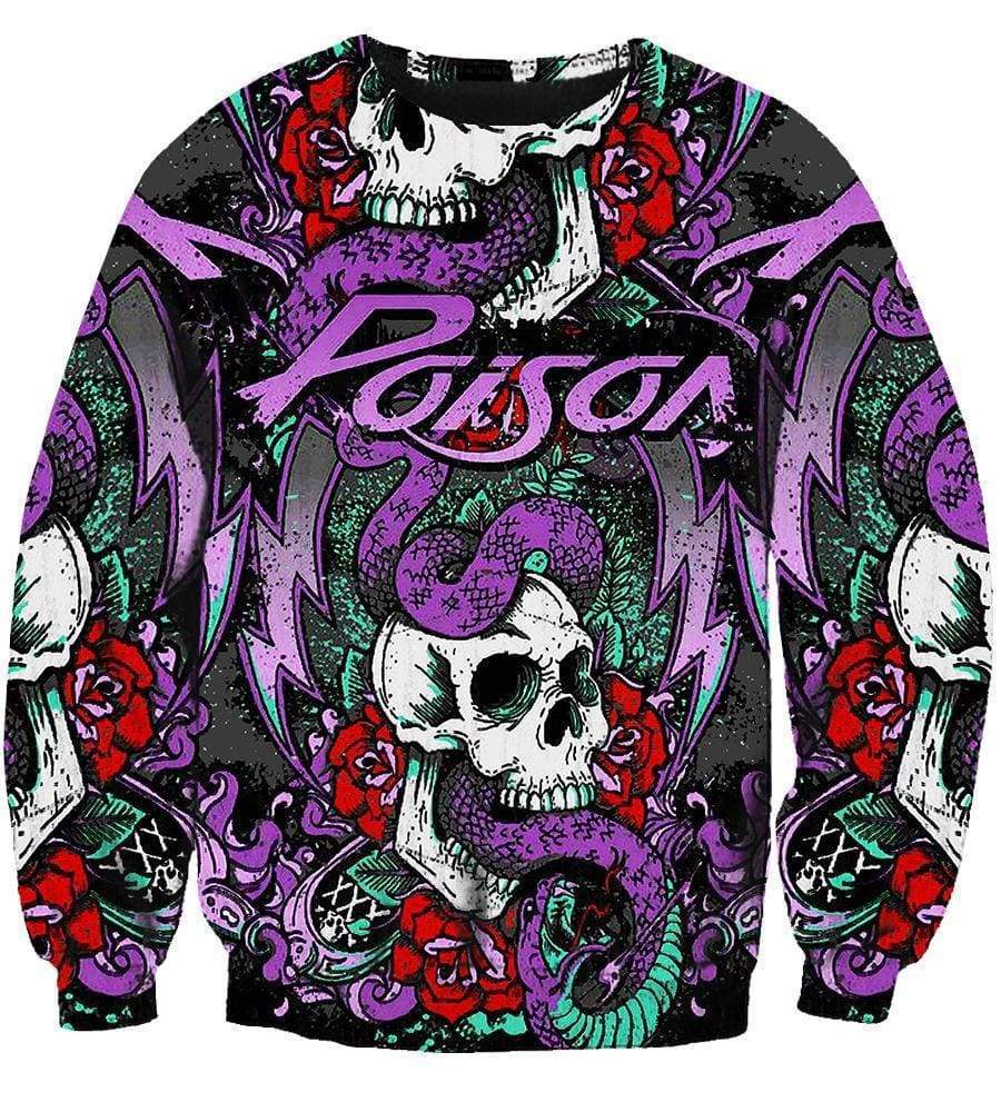 Poison - 3D Hoodie, Zip-Up, Sweatshirt, T-Shirt