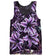 Funny Pop Evil Hoodies - Zip Up Blooming violet Deep Purple 3D Hoodie