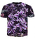 Funny Pop Evil Hoodies - Zip Up Blooming violet Deep Purple 3D Hoodie