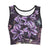 Funny Pop Evil Hoodies - Zip Up Blooming violet Deep Purple 3D Hoodie