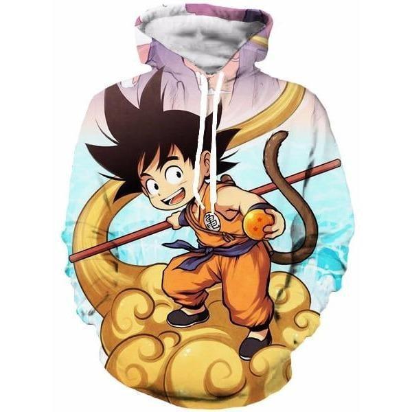 Anime Dragon Ball Z Goku 3D Printed Hoodie