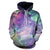 Nebula Space Tantra Galaxy 3D Unisex Pocket Hoodie