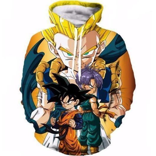 Anime Dragon Ball Z 3D Printed Hoodie