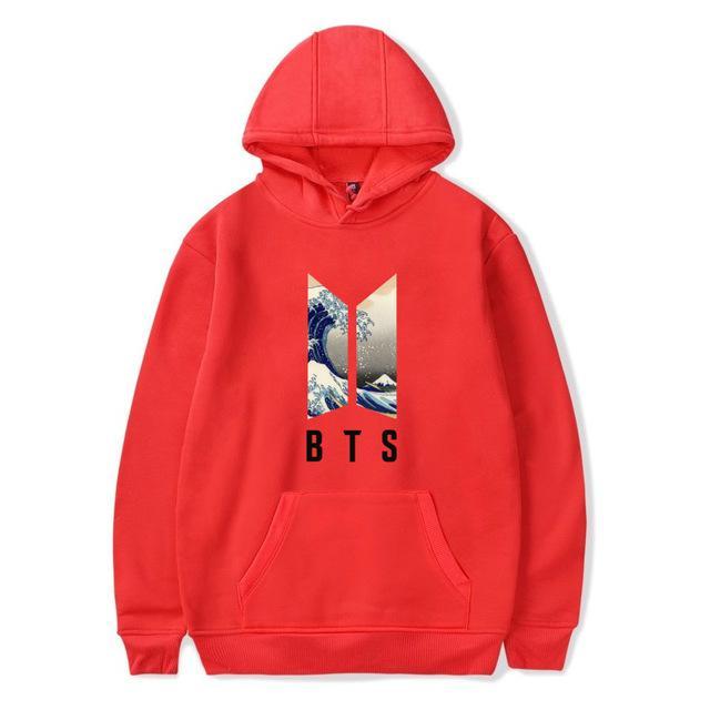 BTS Hoodie - BTS Ocean Waves Hoodie