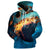 Flying Meteor In Space Hoodie