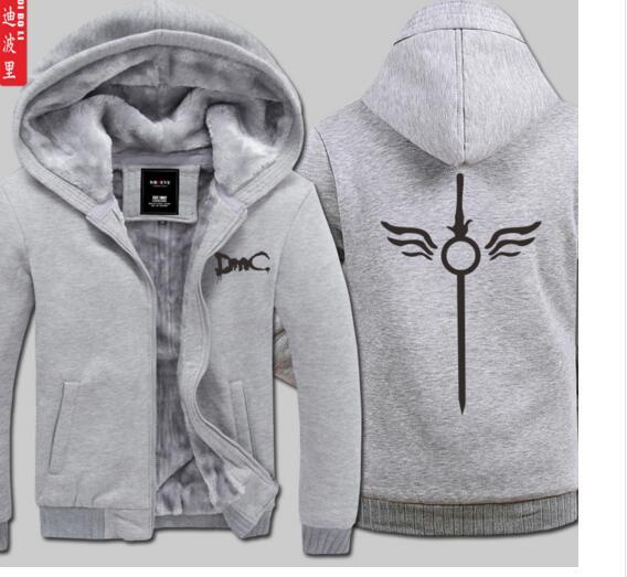 Devil May Cry 3 DMC DanteHoodies - Zip Up Fleece Hoodie Jacket