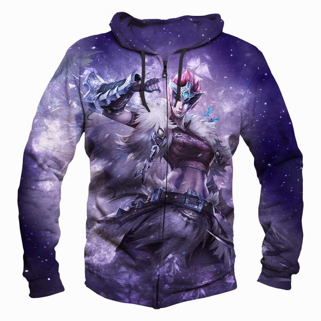 League Of Legend Quinn Hoodies - Pullover Black Hoodie
