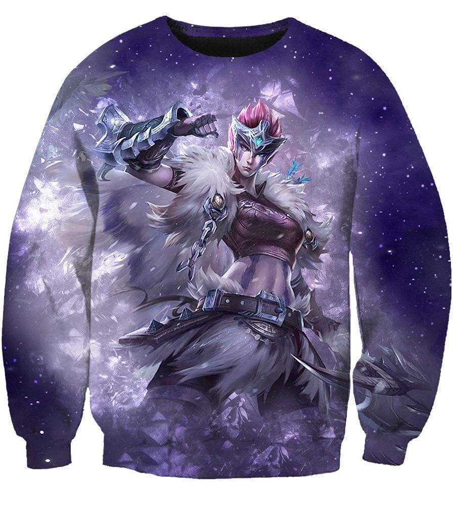 League Of Legend Quinn Hoodies - Pullover Black Hoodie