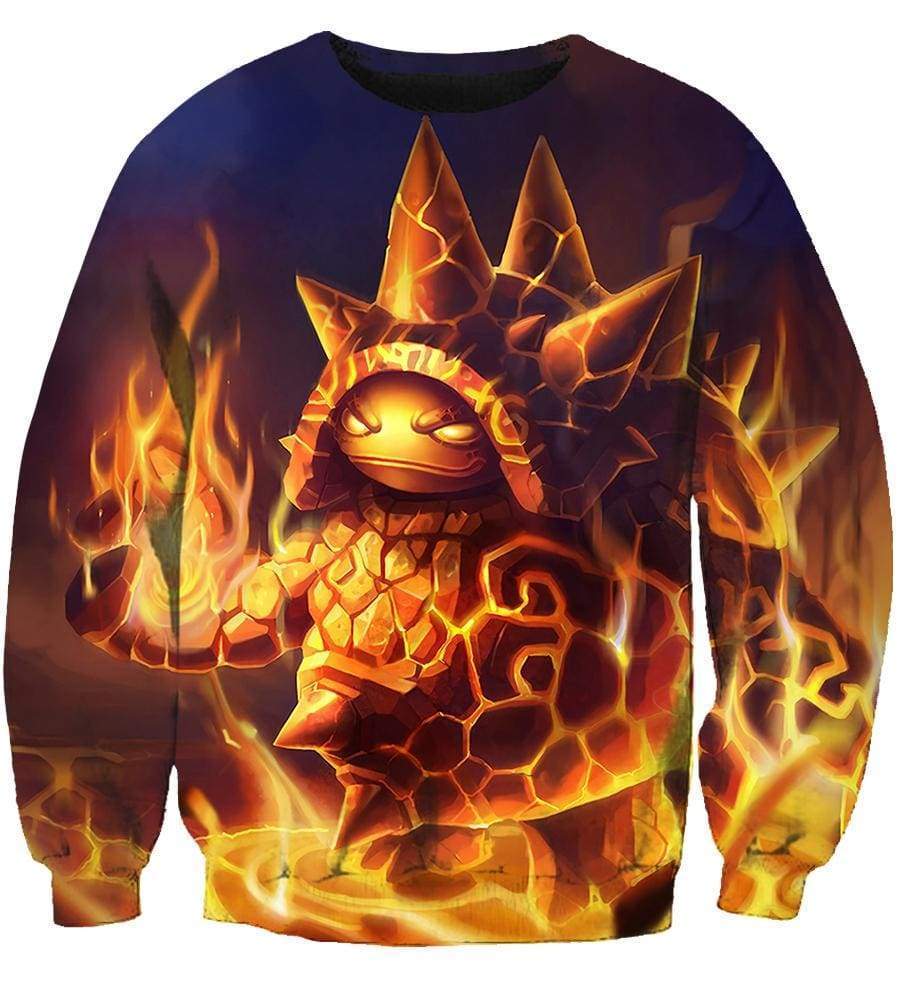 League Of Legend Rammus - Pullover Black Hoodie