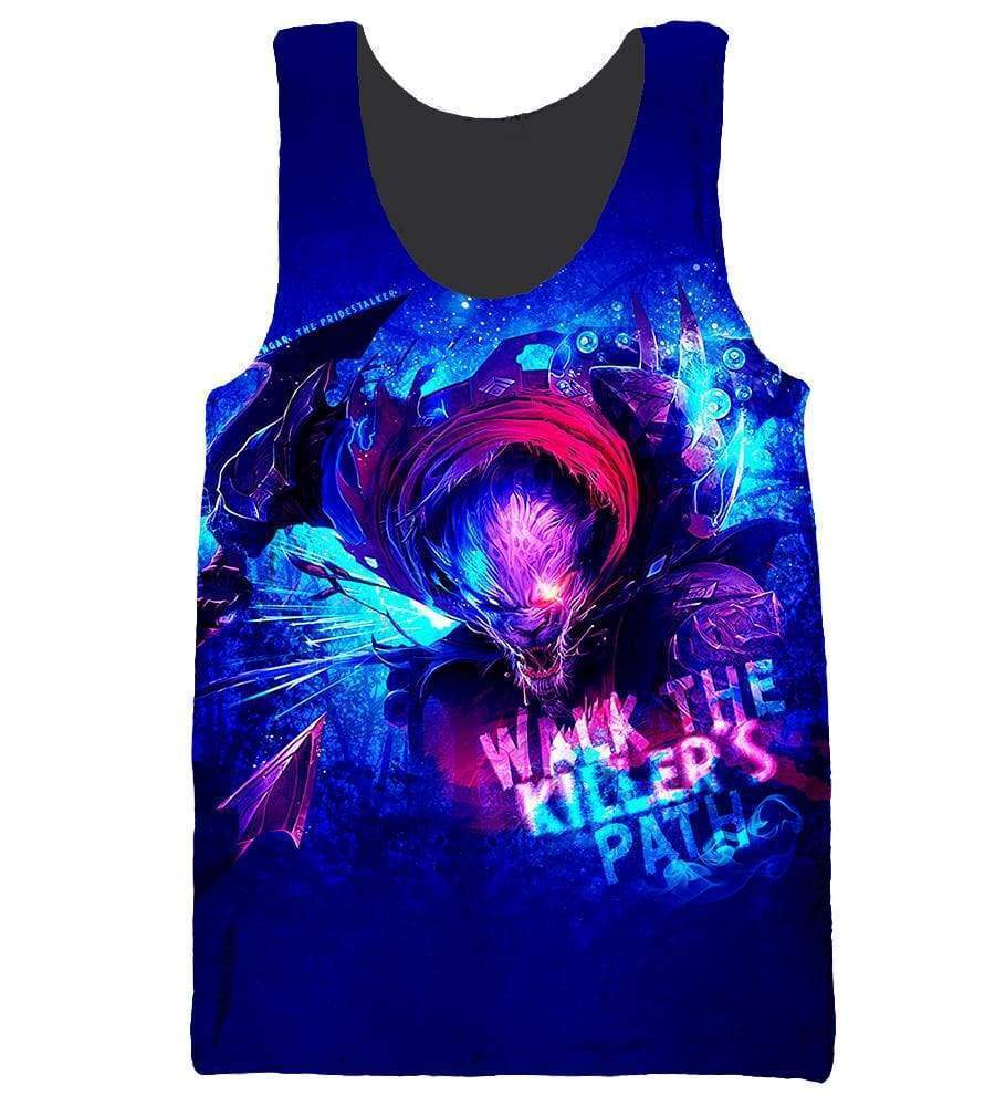 League Of Legend Rengar Hoodies - Pullover Blue Hoodie