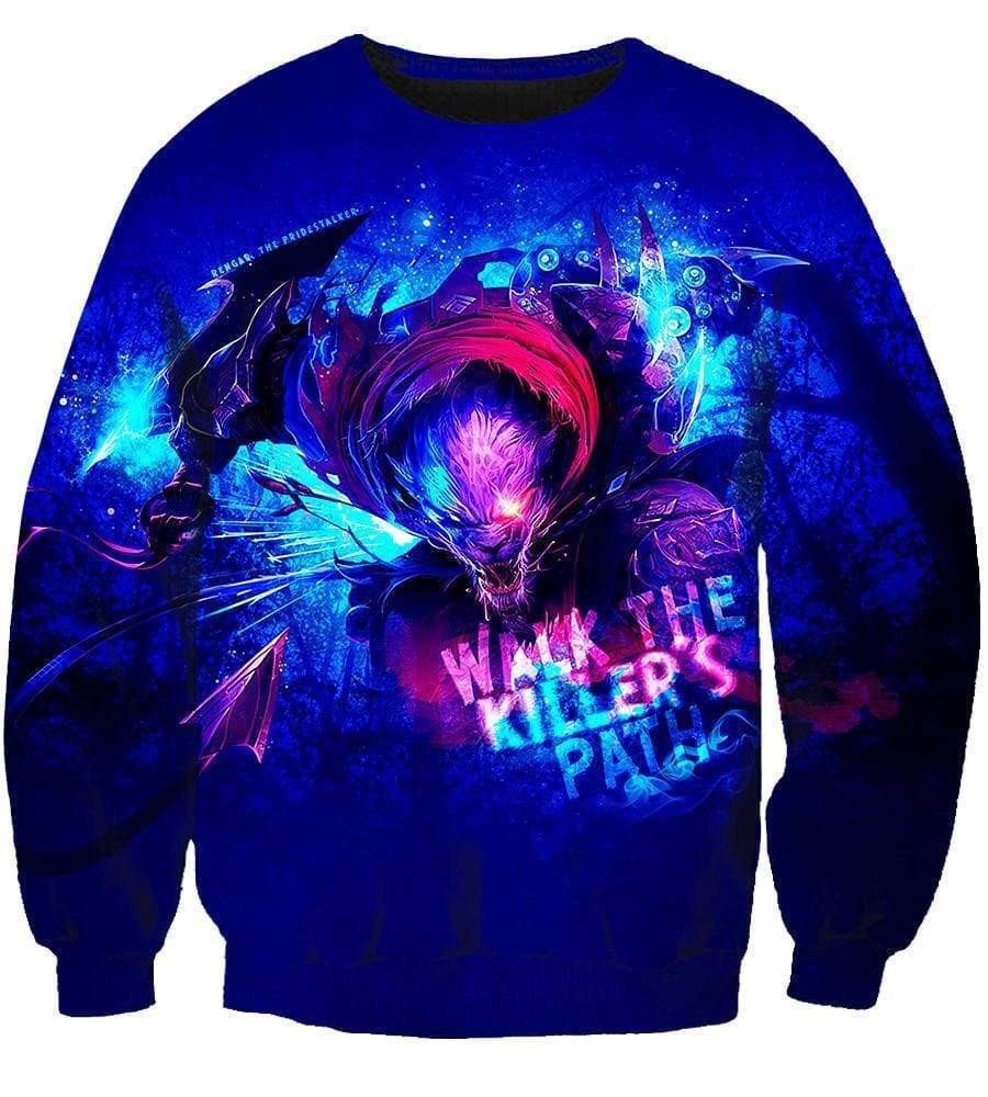 League of Legends Official Sweatshirt, GGWP, Blue, Small: Buy