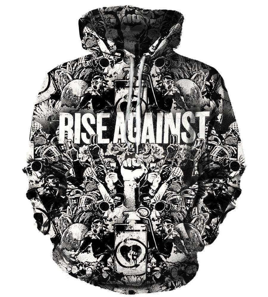 Rise against - 3D Hoodie, Zip-Up, Sweatshirt, T-Shirt