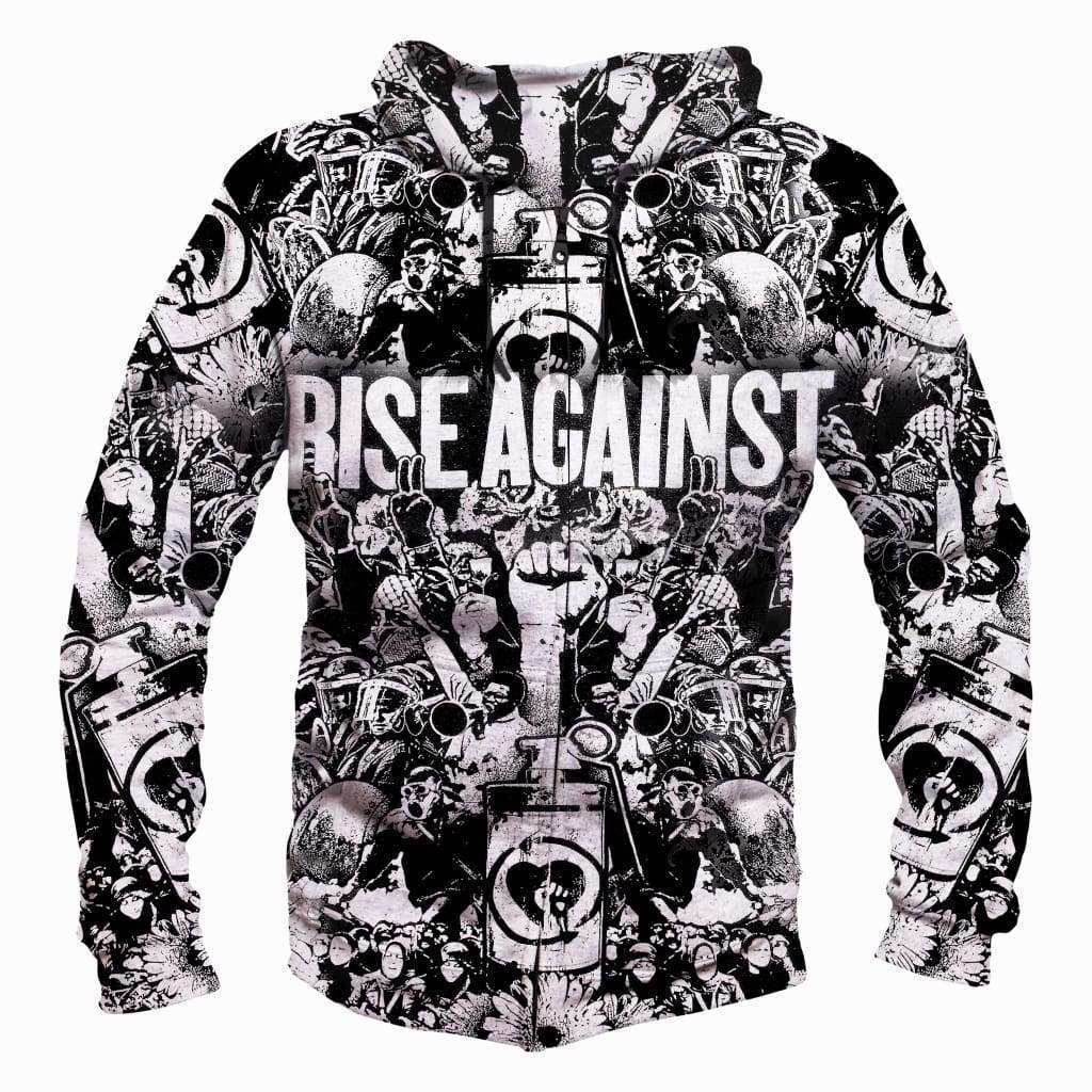 Rise against - 3D Hoodie, Zip-Up, Sweatshirt, T-Shirt