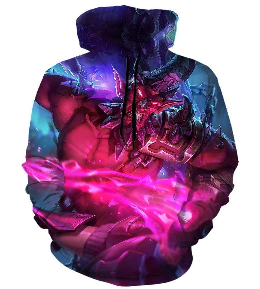 League Of Legend Ryze Hoodies - Pullover Pink Hoodie