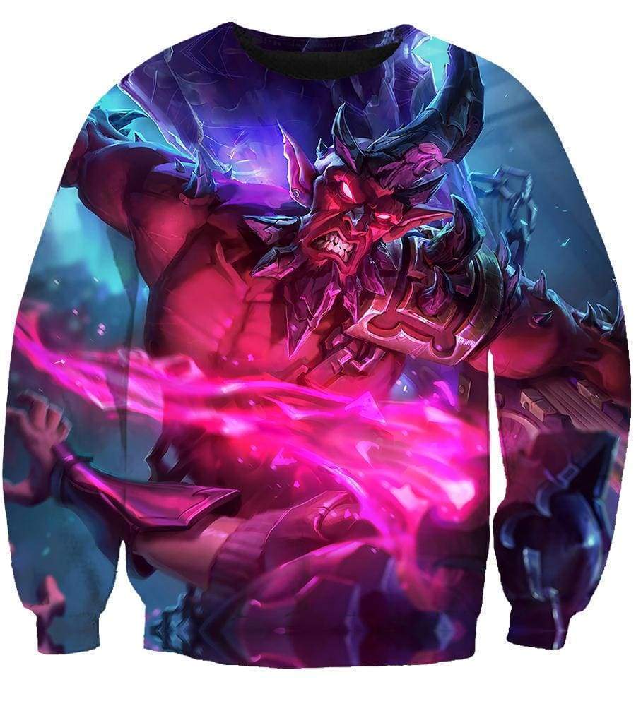 League Of Legend Ryze Hoodies - Pullover Pink Hoodie