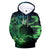 Sally Face Hoodies - Sally Face Series Game Character Sally Face Green Hoodie