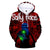 Sally Face Hoodies - Sally Face Series Game Character Sally Face Decisive Battle Red Hoodie