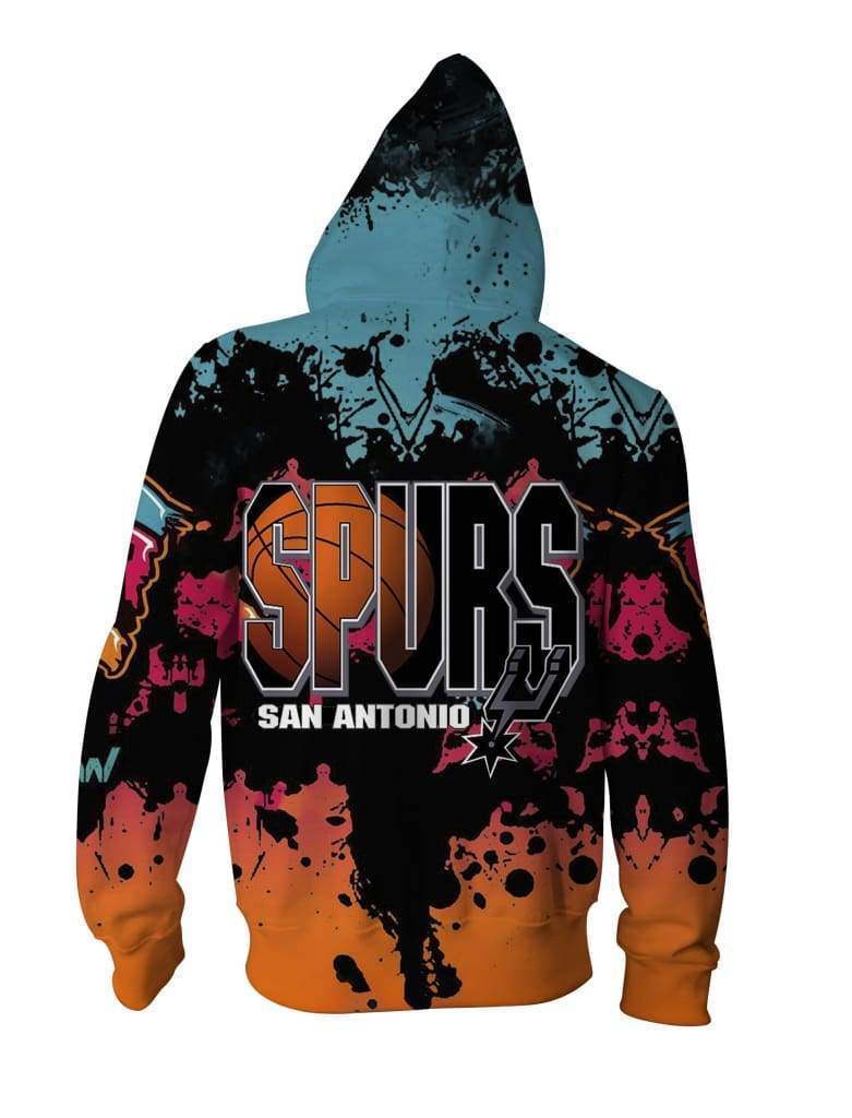 San Antonio Spurs Hoodies - Pullover Yellow Hoodie