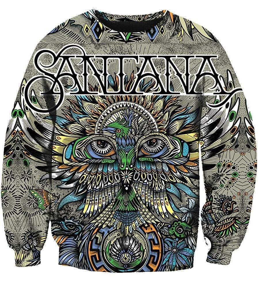 Santana - 3D Hoodie, Zip-Up, Sweatshirt, T-Shirt