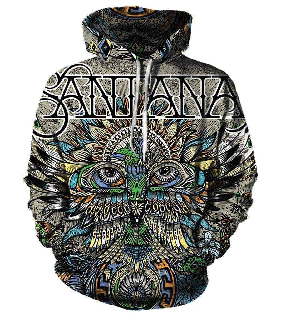 Santana - 3D Hoodie, Zip-Up, Sweatshirt, T-Shirt