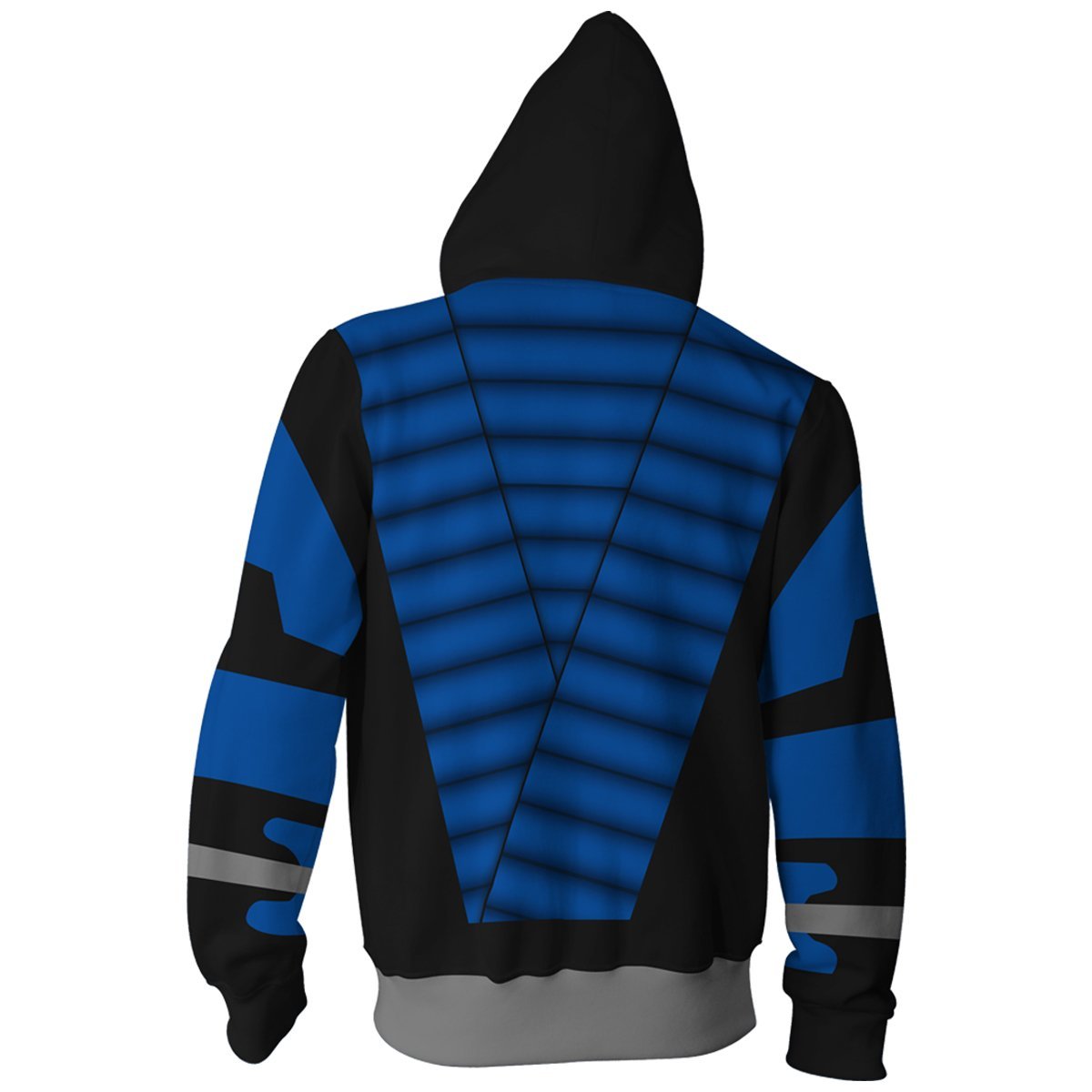 Mortal Kombat Hoodies - Zip Up Subzero 3D Hoodie