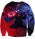 League Of Legend Shen Hoodies - Pullover Red Hoodie