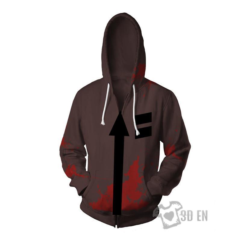 Angels of Death Hoodie-Isaac Foster Zack 3D Print Hoodie