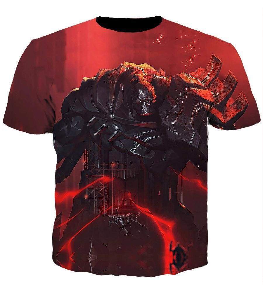 League Of Legend Sion Hoodies - Pullover Red Hoodie